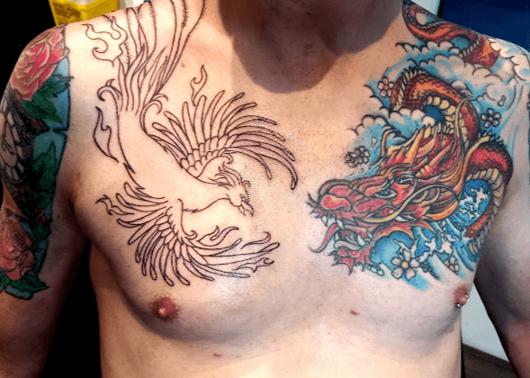Japanese (Irezumi) tattoo example