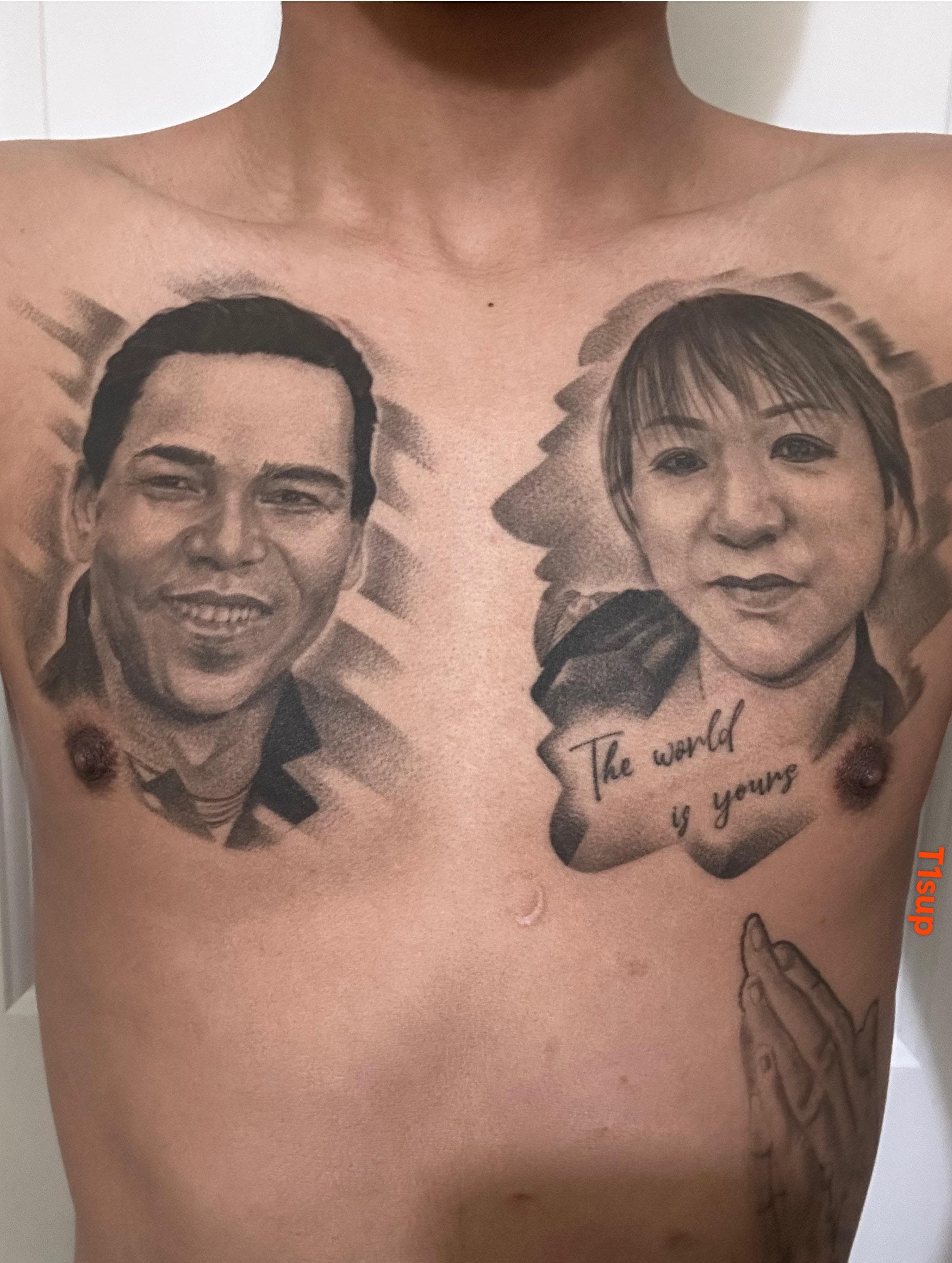 Portraits & People tattoo example