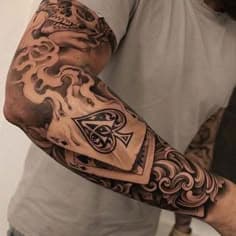 Arms (Upper & Forearm) tattoo example