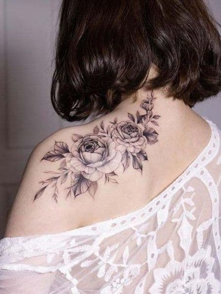 Shoulder/Shoulder Blade tattoo example